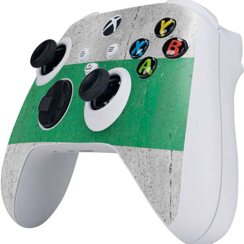 Nigeria Flag Distressed Xbox Series S Controller Skin